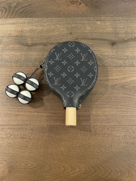 louis vuitton ping pong paddle|ping pong set louis vuitton.